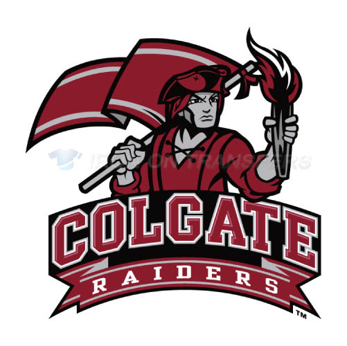 Colgate Raiders logo T-shirts Iron On Transfers N4161 - Click Image to Close